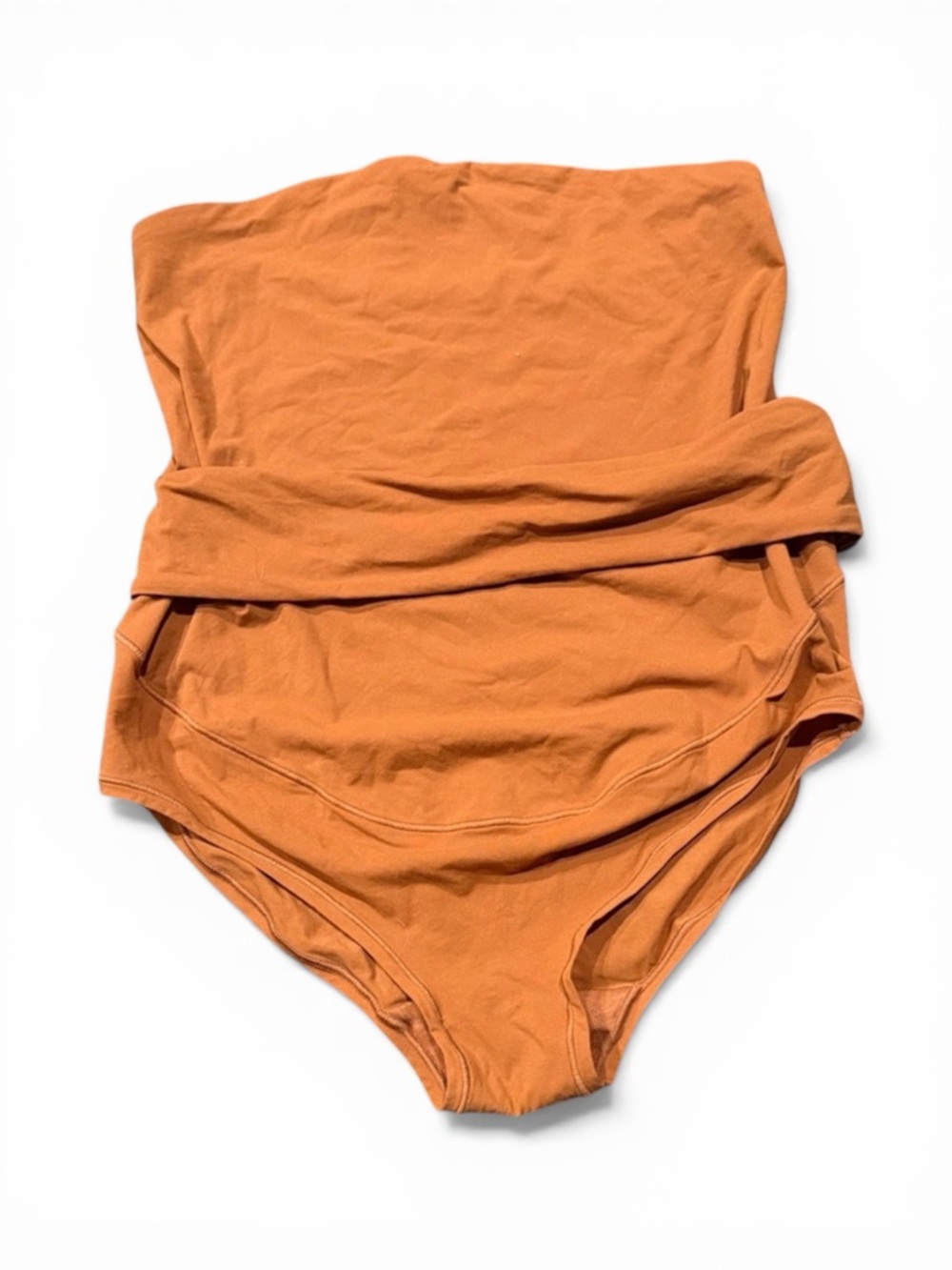 NWT SKIMS Bronze High-Waisted Maternity Brief